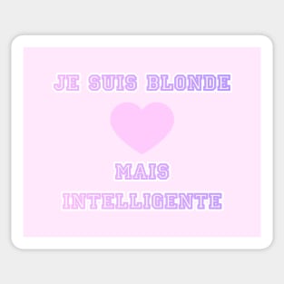 Blonde Sticker